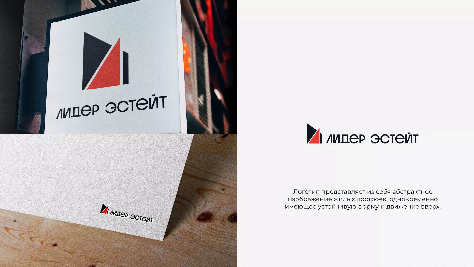 Сделали логотип для агентства недвижимости «Лидер Эстейт» в Елизово