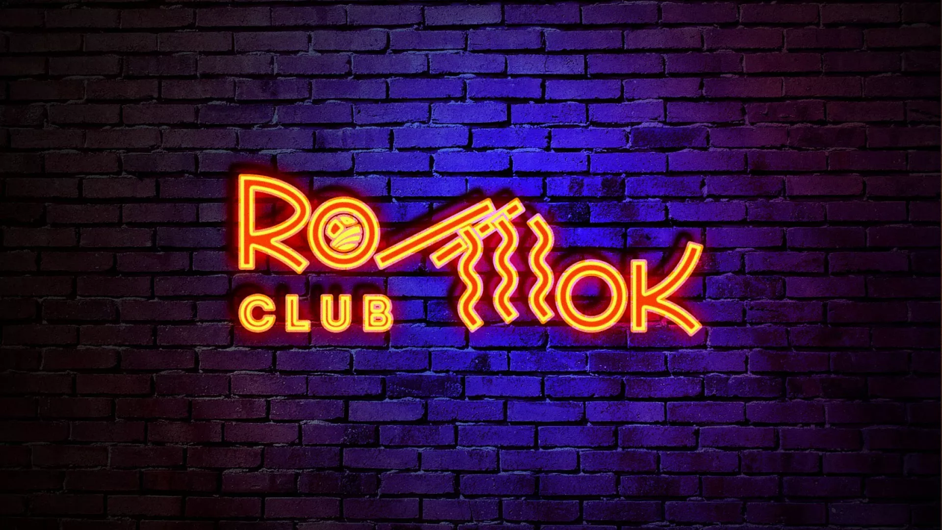 Разработка интерьерной вывески суши-бара «Roll Wok Club» в Елизово