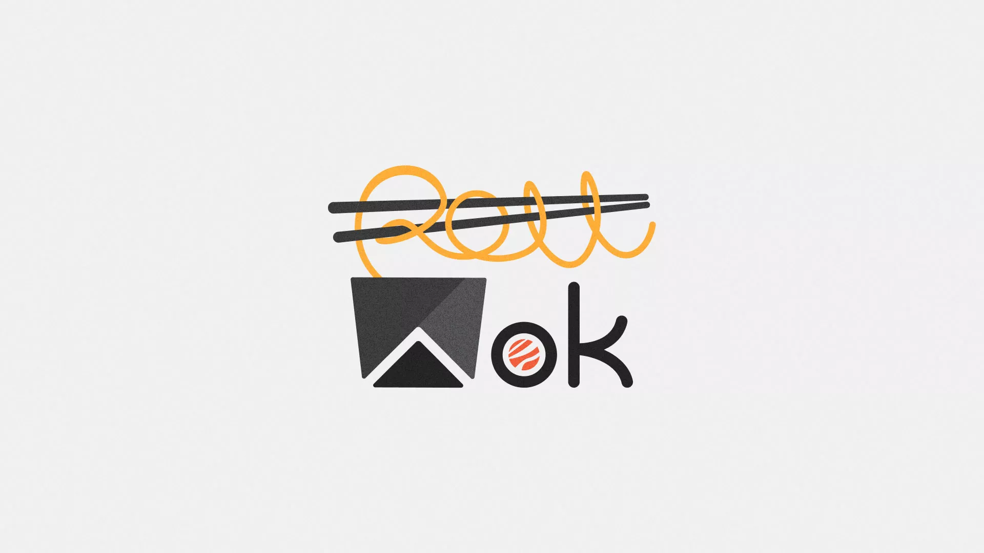 Разработка логотипа в Елизово для суши-бара «Roll Wok Club» Разработка логотипа в Елизово для суши-бара «Roll Wok Club»