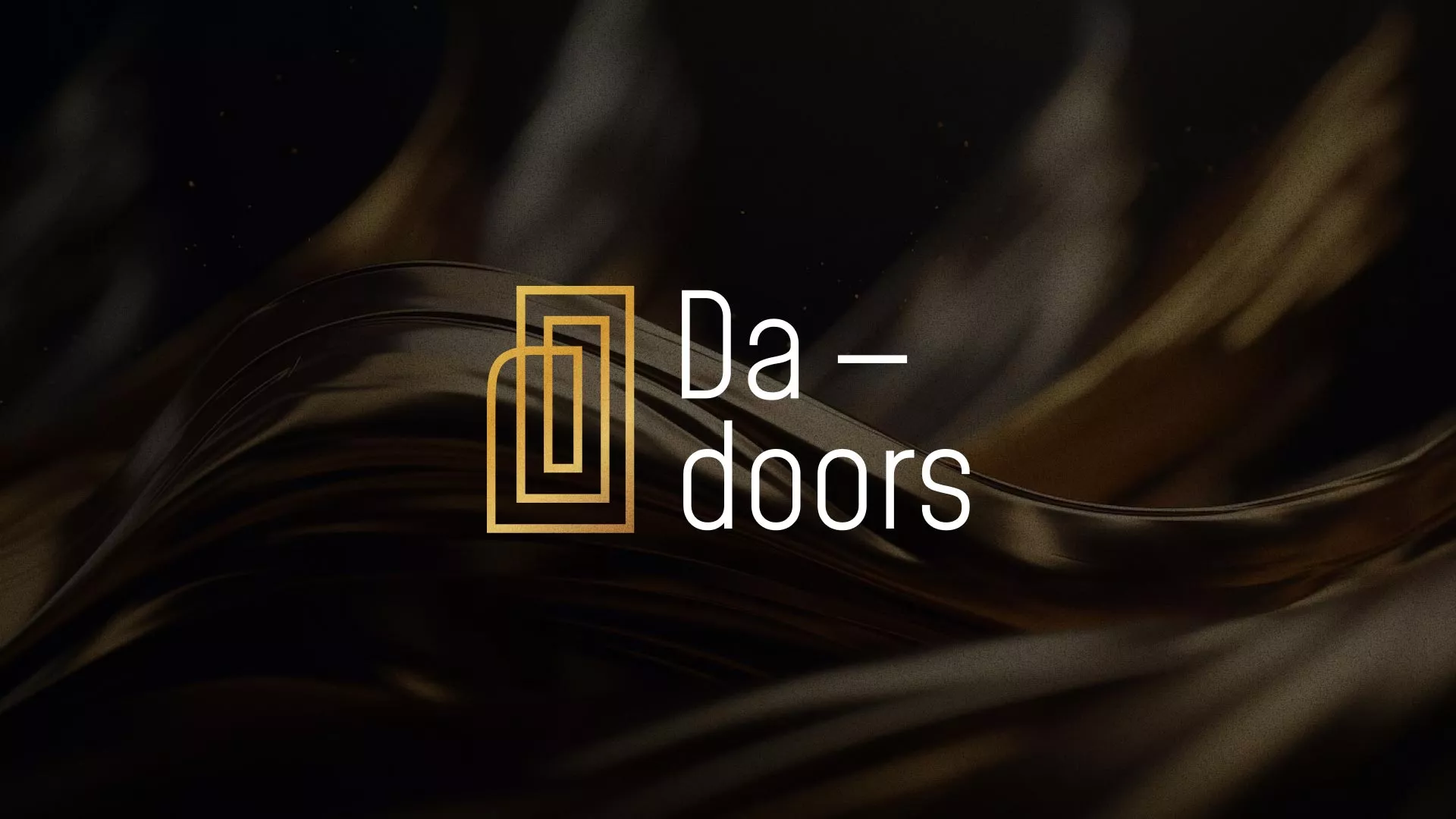 Разработка логотипа для компании «DA-DOORS» в Елизово